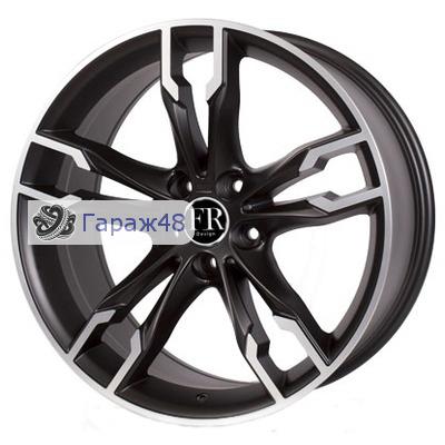 Replica B5255 R19 / 9.5J PCD 5x112 ET 40 ЦО 66.6 Литые Черный матовый с полировкой